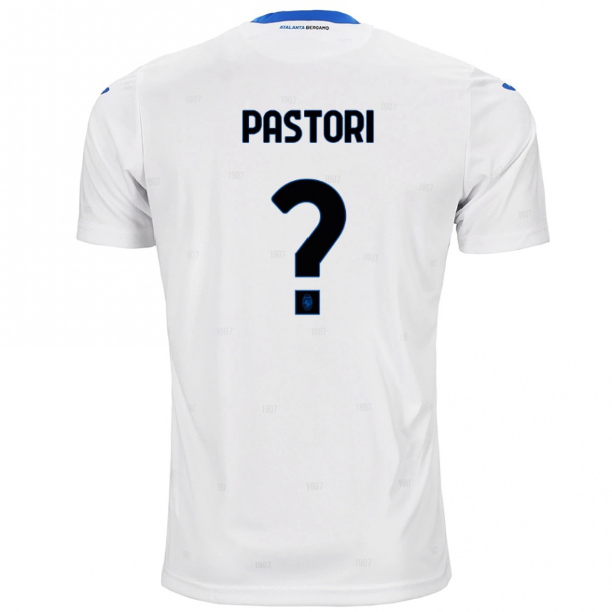 גברים כדורגל Matias Pastori #0 לָבָן הרחק ג'רזי 2024/25