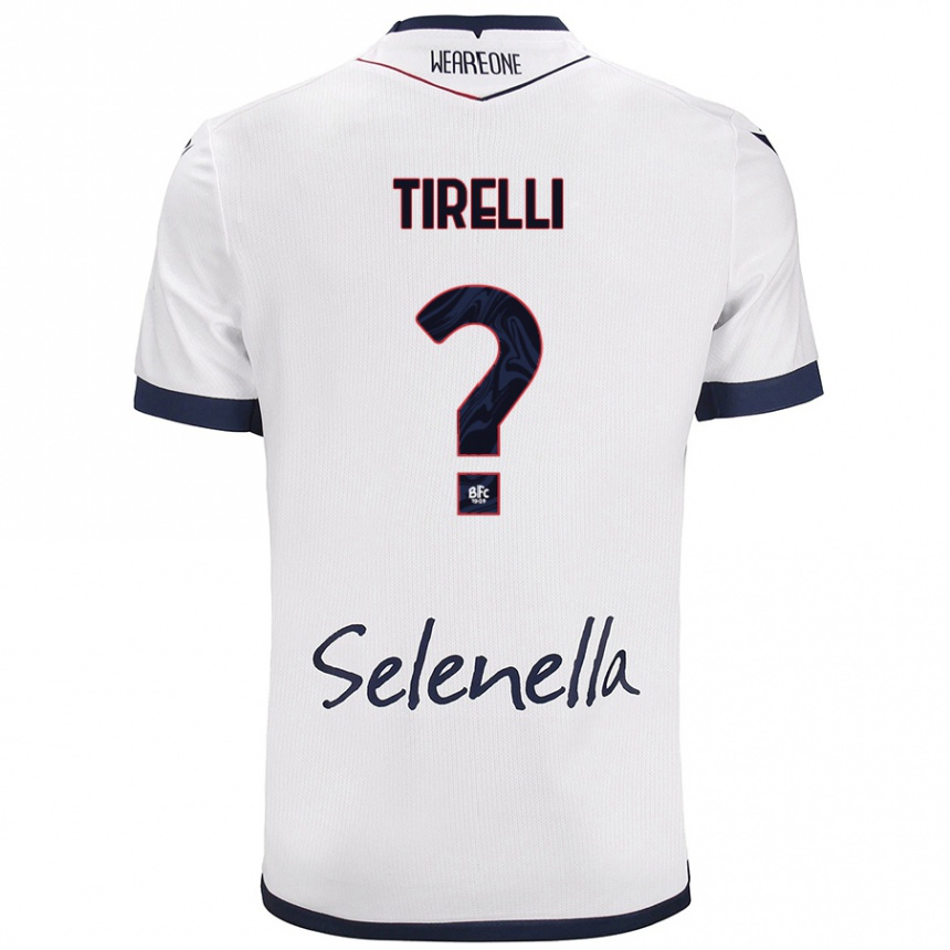 גברים כדורגל Manuel Tirelli #0 כחול רויאל לבן הרחק ג'רזי 2024/25