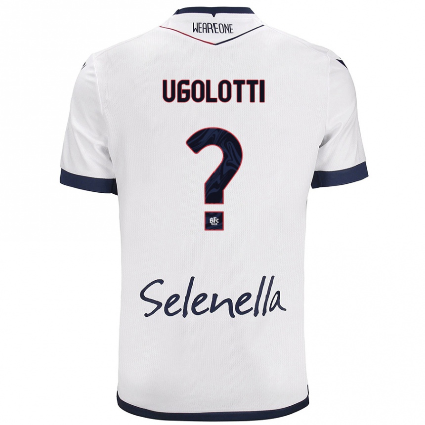 גברים כדורגל Alan Ugolotti #0 כחול רויאל לבן הרחק ג'רזי 2024/25