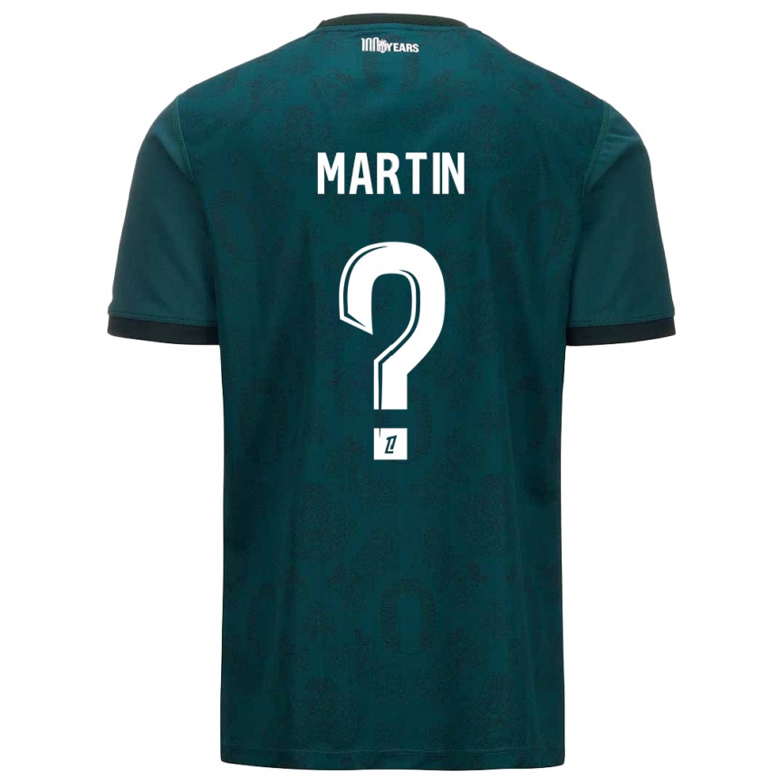 גברים כדורגל Logan Martin #0 ירוק כהה הרחק ג'רזי 2024/25
