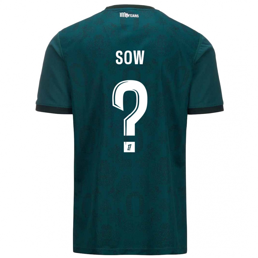 גברים כדורגל Abdoulaye Sow #0 ירוק כהה הרחק ג'רזי 2024/25