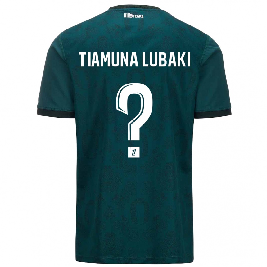 גברים כדורגל Loïc Tiamuna Lubaki #0 ירוק כהה הרחק ג'רזי 2024/25