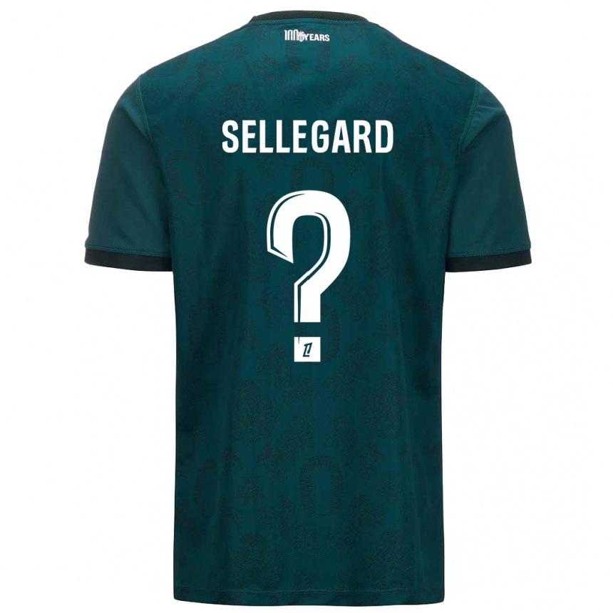 גברים כדורגל Alexander Sellegard #0 ירוק כהה הרחק ג'רזי 2024/25