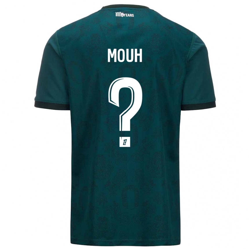 גברים כדורגל Yasir Mouh #0 ירוק כהה הרחק ג'רזי 2024/25