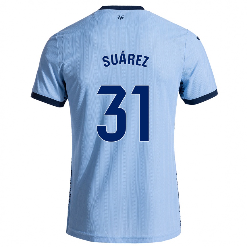 גברים כדורגל Adri Suárez #31 שמיים כחולים הרחק ג'רזי 2024/25