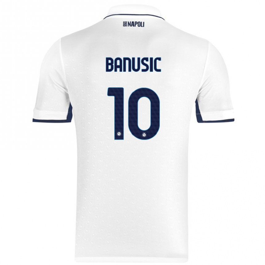 גברים כדורגל Marija Banušić #10 כחול רויאל לבן הרחק ג'רזי 2024/25