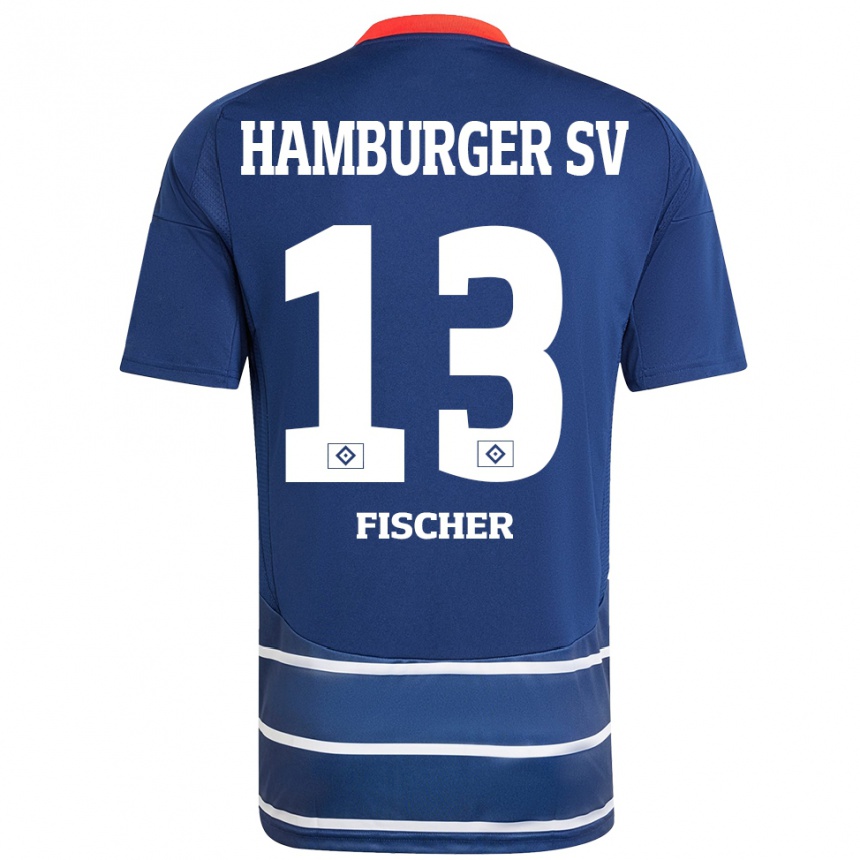 גברים כדורגל Antonia Fischer #13 כחול כהה הרחק ג'רזי 2024/25