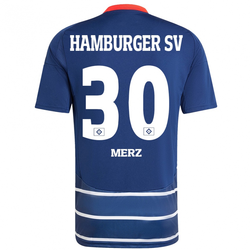 גברים כדורגל סלמה מרץ #30 כחול כהה הרחק ג'רזי 2024/25