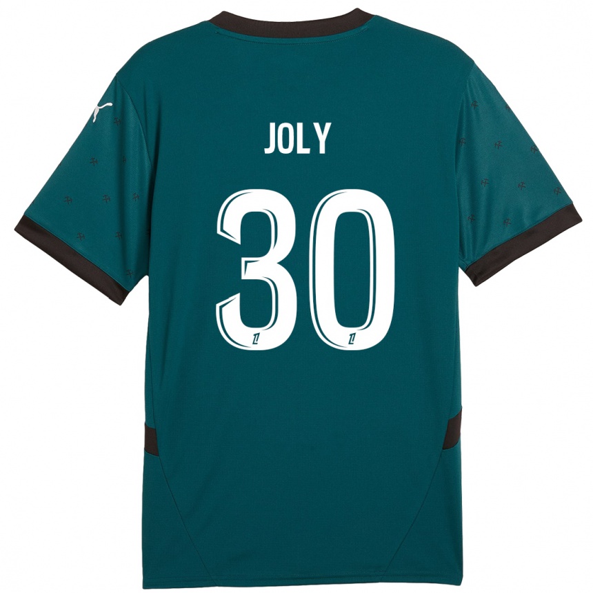 גברים כדורגל בלאדין ז׳ולי #30 ירוק כהה הרחק ג'רזי 2024/25