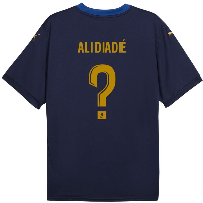 גברים כדורגל Mohamed Ali Diadié #0 זהב חיל הים הרחק ג'רזי 2024/25