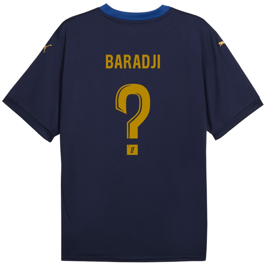 גברים כדורגל Adama Baradji #0 זהב חיל הים הרחק ג'רזי 2024/25