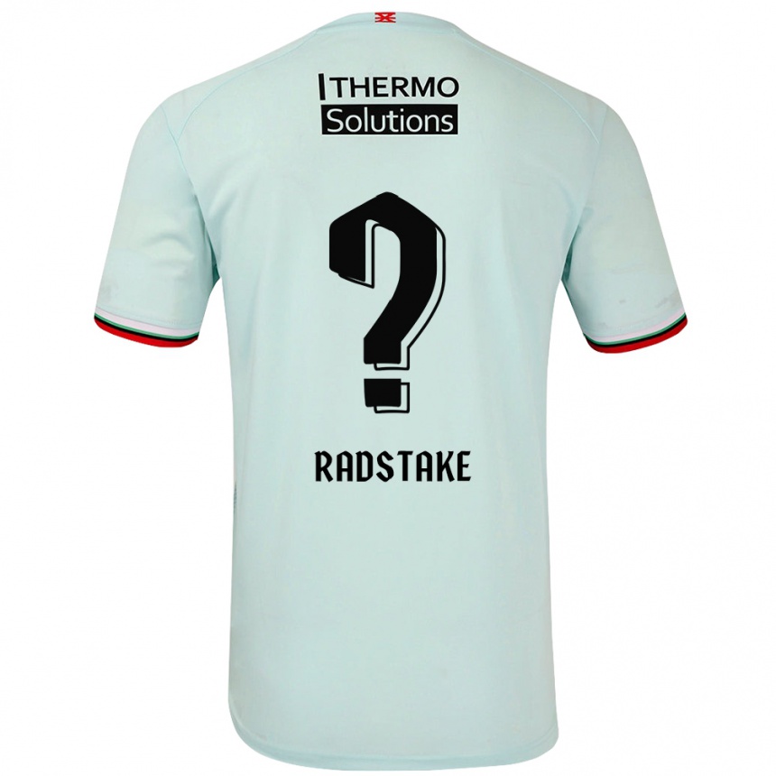 גברים כדורגל Ruben Radstake #0 ירוק בהיר הרחק ג'רזי 2024/25