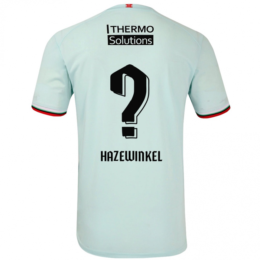 גברים כדורגל Ruben Hazewinkel #0 ירוק בהיר הרחק ג'רזי 2024/25