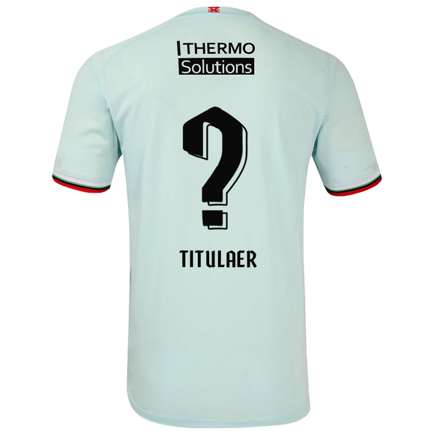 גברים כדורגל Björn Titulaer #0 ירוק בהיר הרחק ג'רזי 2024/25