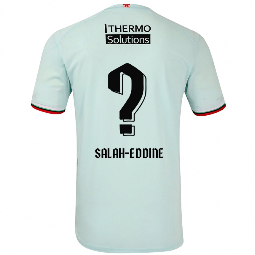גברים כדורגל Ibrahim Salah-Eddine #0 ירוק בהיר הרחק ג'רזי 2024/25