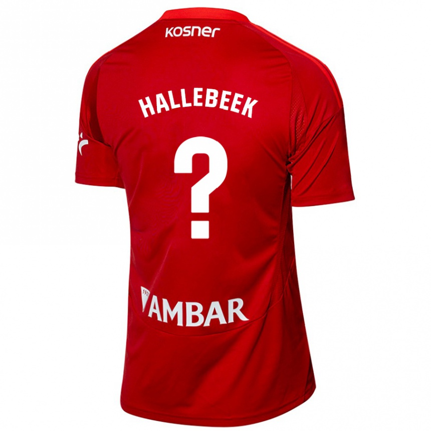 גברים כדורגל Boaz Hallebeek #0 לבן כחול הרחק ג'רזי 2024/25