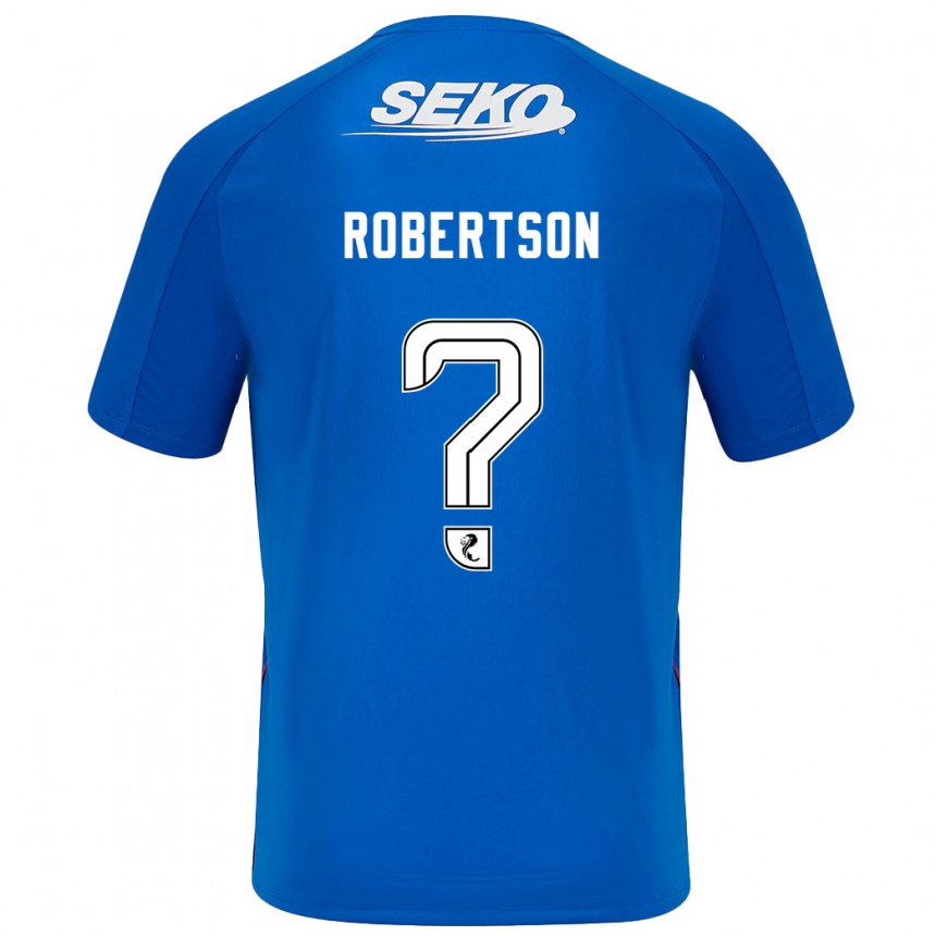נשים כדורגל Kerr Robertson #0 כחול כהה ג'רזי ביתית 2024/25