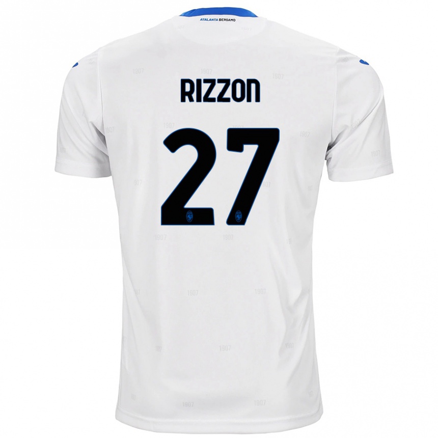 נשים כדורגל ג'וליה ריסון #27 לָבָן הרחק ג'רזי 2024/25