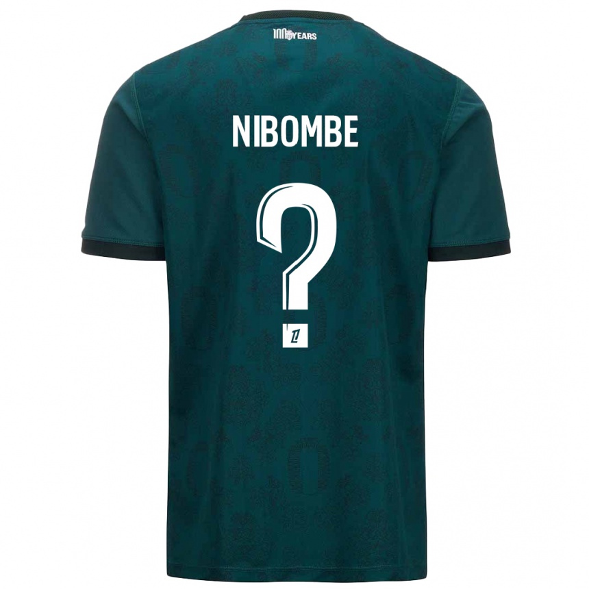 נשים כדורגל Samuel Nibombe #0 ירוק כהה הרחק ג'רזי 2024/25