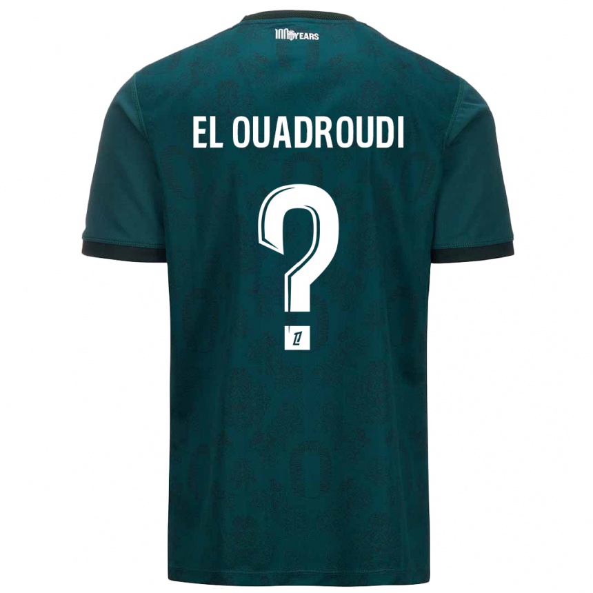נשים כדורגל Imrane El Ouadroudi #0 ירוק כהה הרחק ג'רזי 2024/25