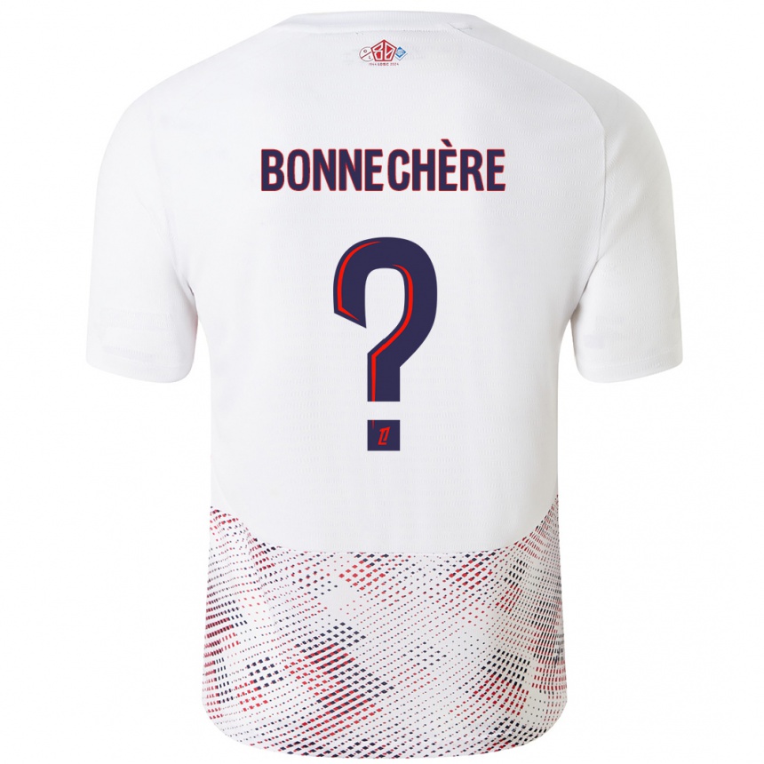 נשים כדורגל Victor Bonnechère #0 כחול רויאל לבן הרחק ג'רזי 2024/25