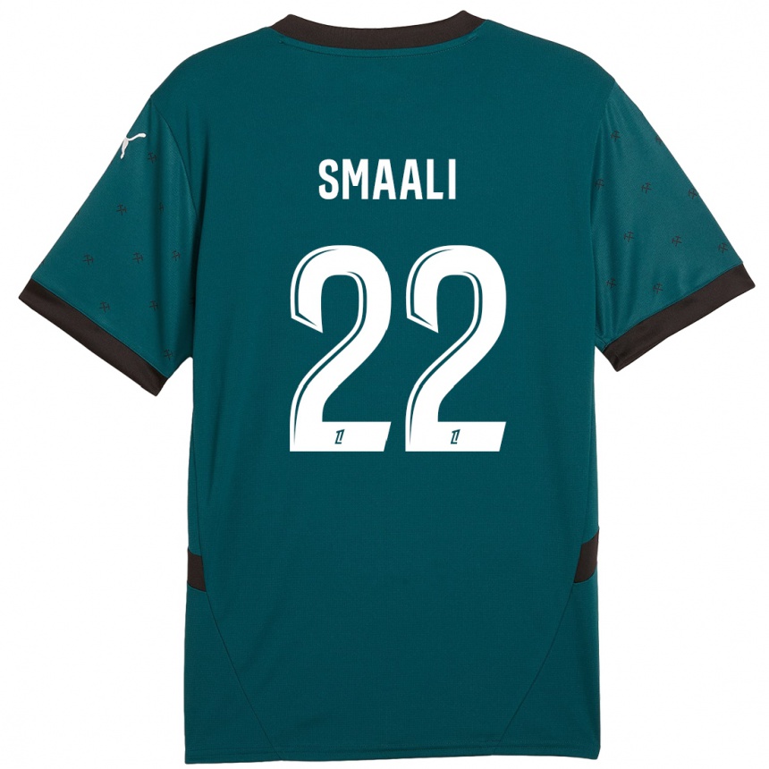 נשים כדורגל אמה סמאלי #22 ירוק כהה הרחק ג'רזי 2024/25