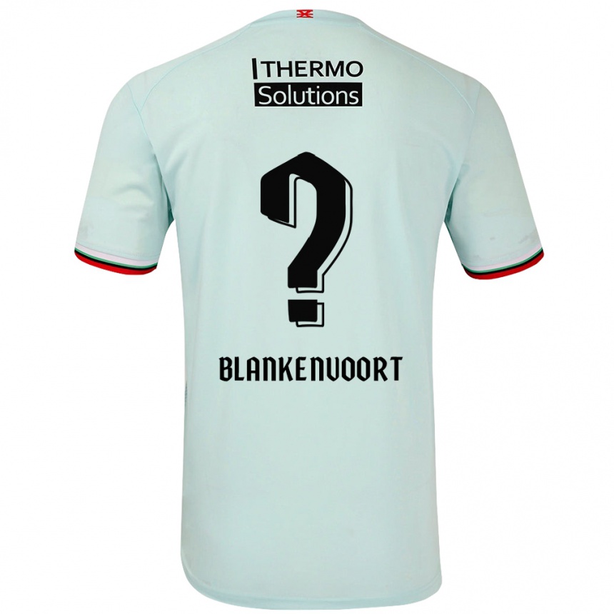 נשים כדורגל Rens Blankenvoort #0 ירוק בהיר הרחק ג'רזי 2024/25
