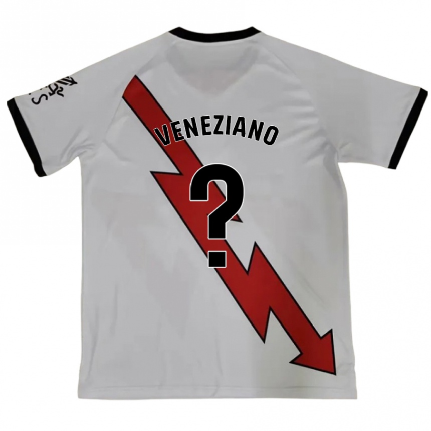 ילדים כדורגל Francesco Veneziano #0 אָדוֹם הרחק ג'רזי 2024/25