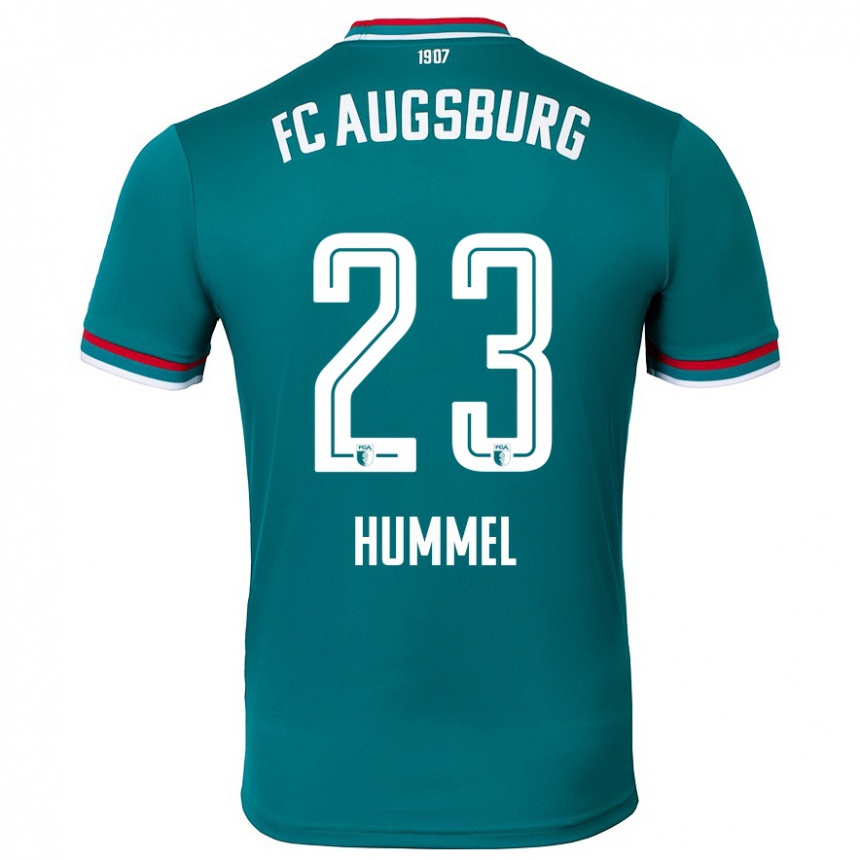 ילדים כדורגל Niklas Hummel #23 ירוק כהה הרחק ג'רזי 2024/25