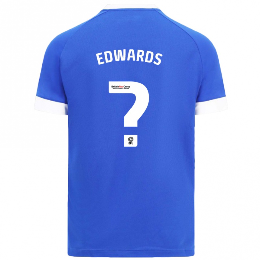 גברים כדורגל Joseff Edwards #0 כחול שמיים ג'רזי ביתית 2024/25