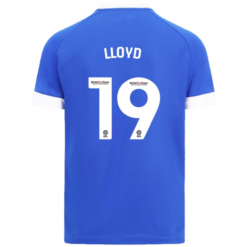 גברים כדורגל Madison Lloyd #19 כחול שמיים ג'רזי ביתית 2024/25