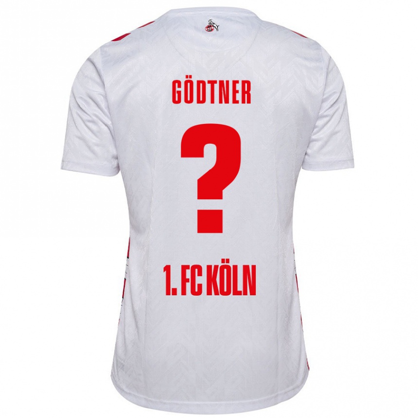 גברים כדורגל Matteo Gödtner #0 לבן אדום ג'רזי ביתית 2024/25
