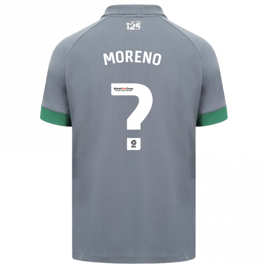 גברים כדורגל Paul Moreno #0 אפור כהה הרחק ג'רזי 2024/25