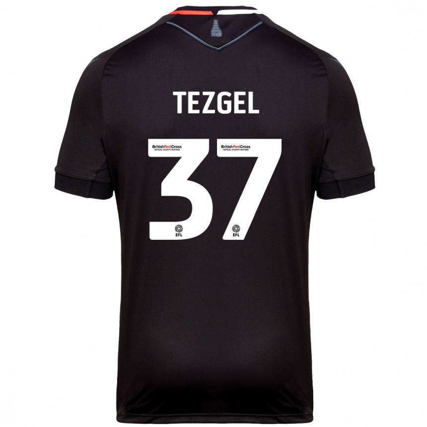 גברים כדורגל אמר טזגל #37 שָׁחוֹר הרחק ג'רזי 2024/25