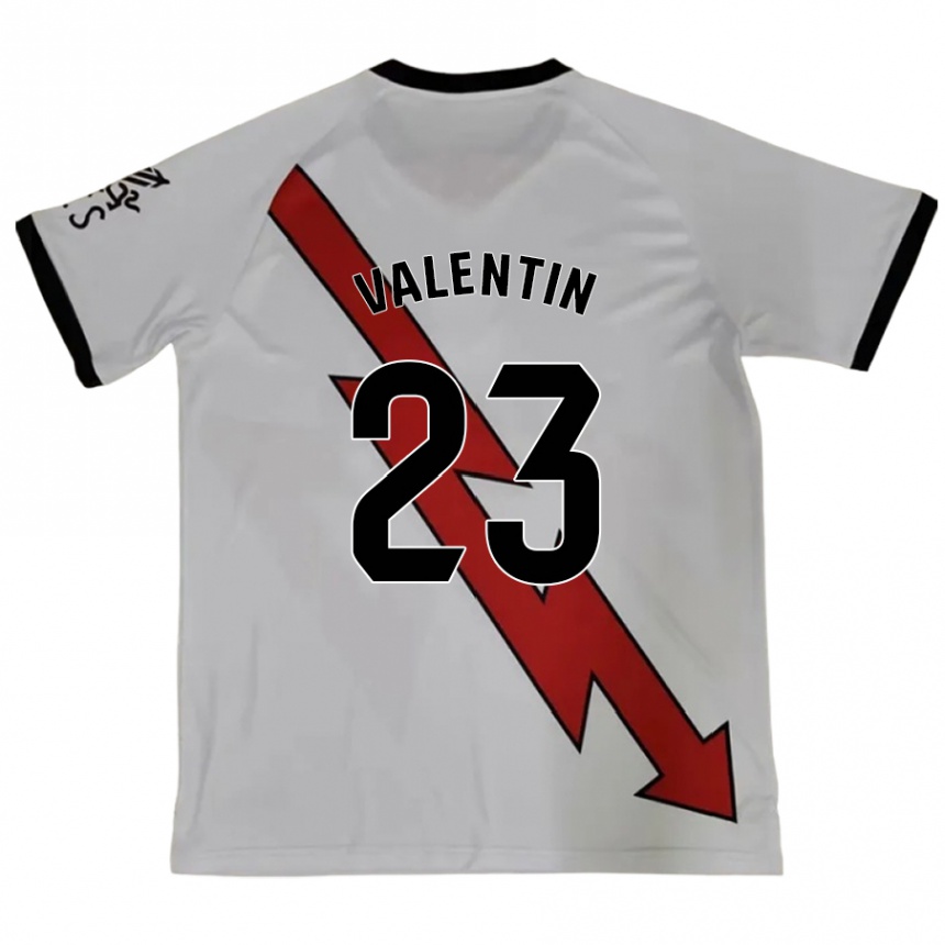 גברים כדורגל אוסקר ולנטין #23 אָדוֹם הרחק ג'רזי 2024/25