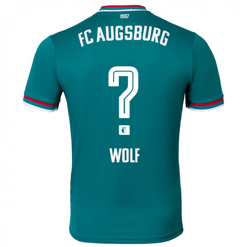 גברים כדורגל Paul Wolf #0 ירוק כהה הרחק ג'רזי 2024/25