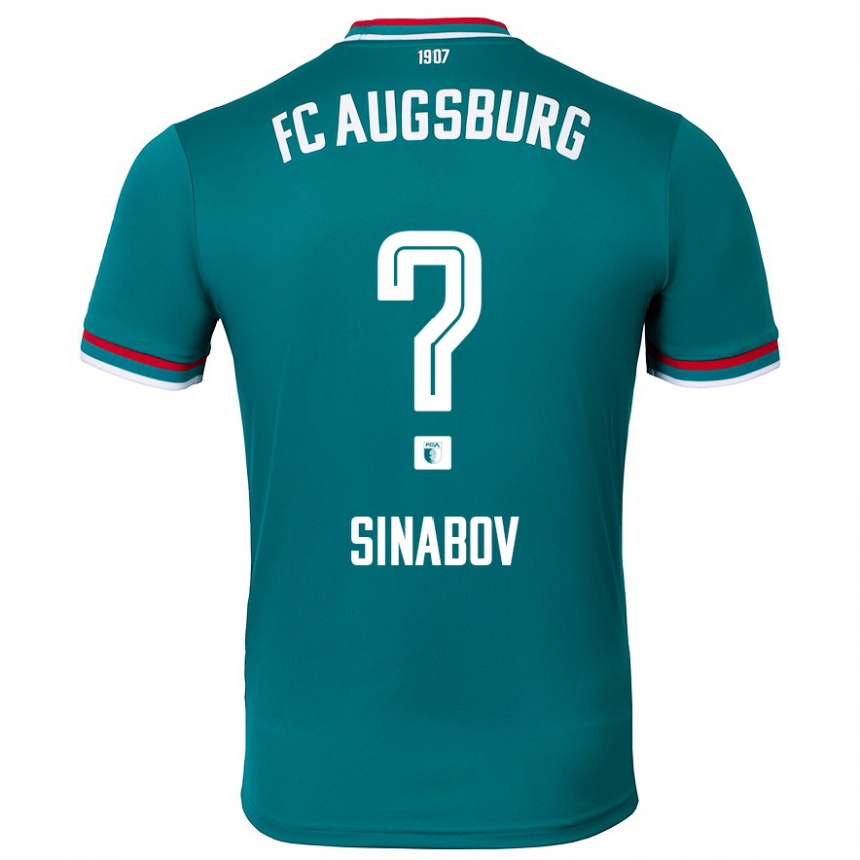 גברים כדורגל Albert Sinabov #0 ירוק כהה הרחק ג'רזי 2024/25