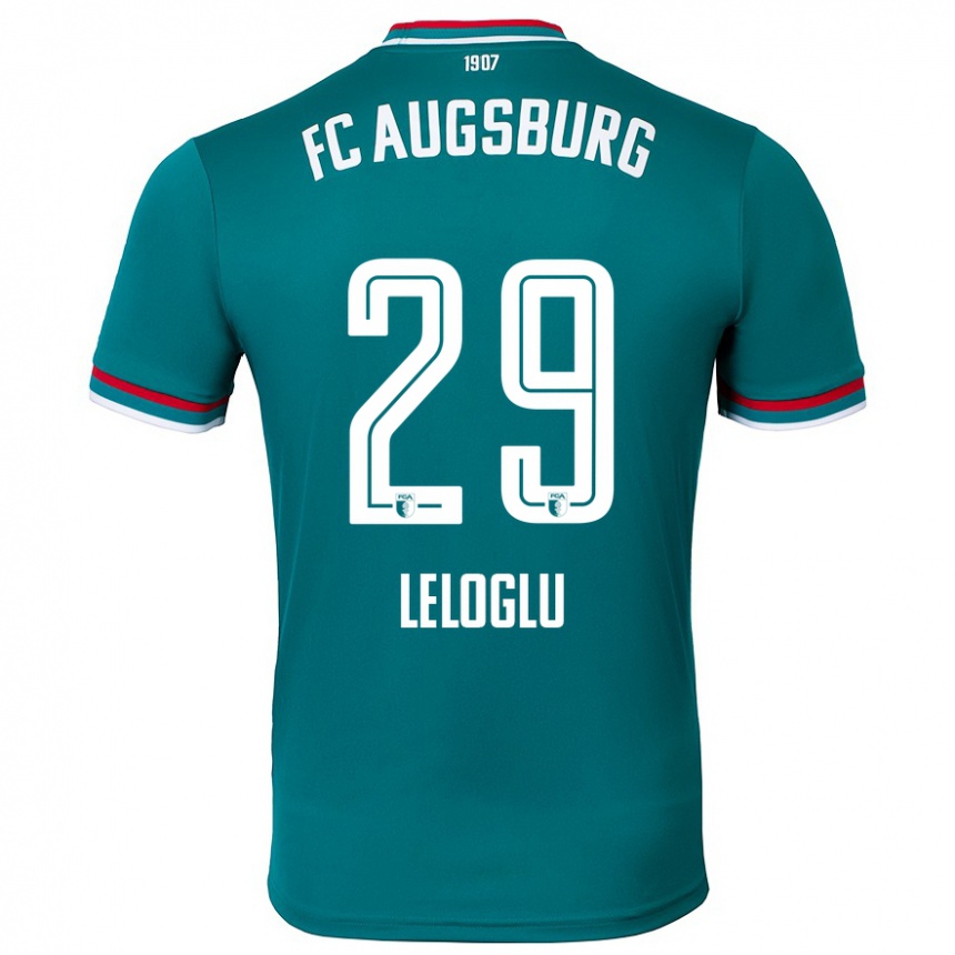 גברים כדורגל Aras Leloglu #29 ירוק כהה הרחק ג'רזי 2024/25