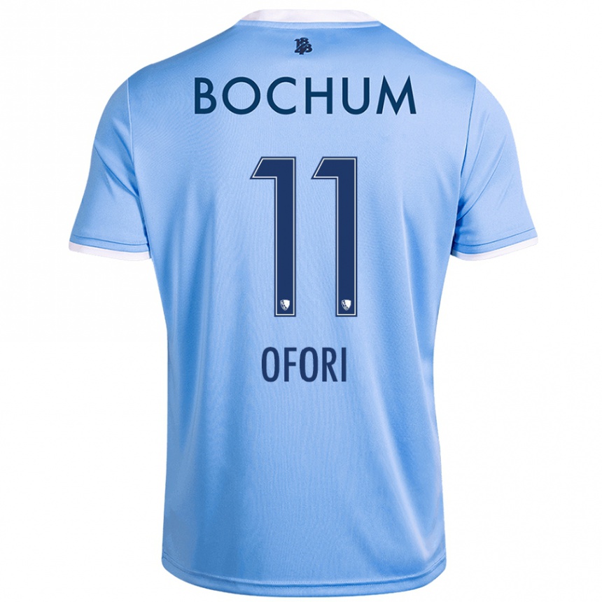 גברים כדורגל Obed Ofori #11 שמיים כחולים הרחק ג'רזי 2024/25