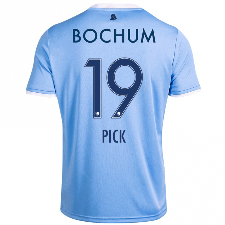 גברים כדורגל Luis Pick #19 שמיים כחולים הרחק ג'רזי 2024/25