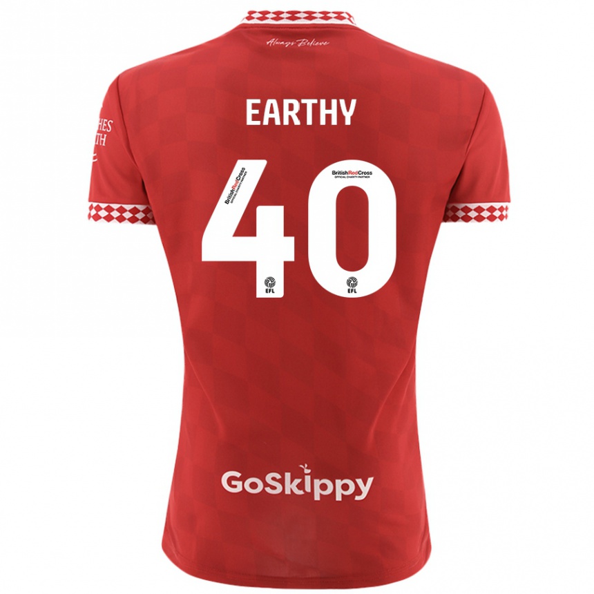 נשים כדורגל ג'ורג' ארצי #40 אָדוֹם ג'רזי ביתית 2024/25