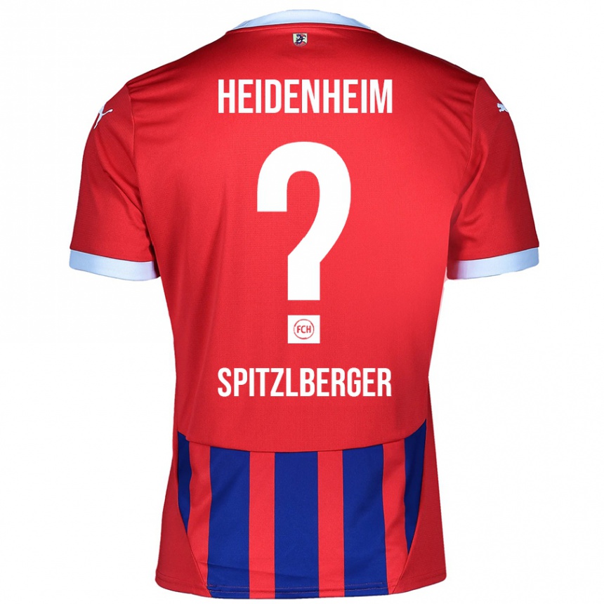 נשים כדורגל Tyler Spitzlberger #0 אדום כחול ג'רזי ביתית 2024/25