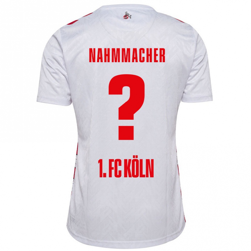 נשים כדורגל Emil Nahmmacher #0 לבן אדום ג'רזי ביתית 2024/25
