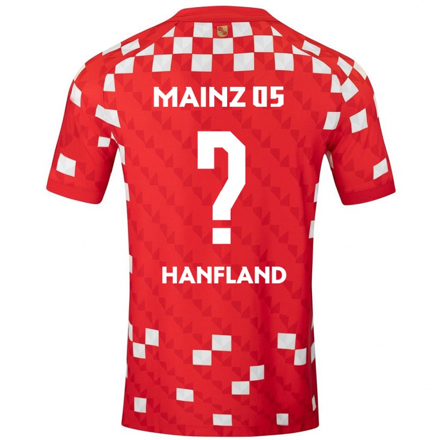 נשים כדורגל Paul Hanfland #0 לבן אדום ג'רזי ביתית 2024/25
