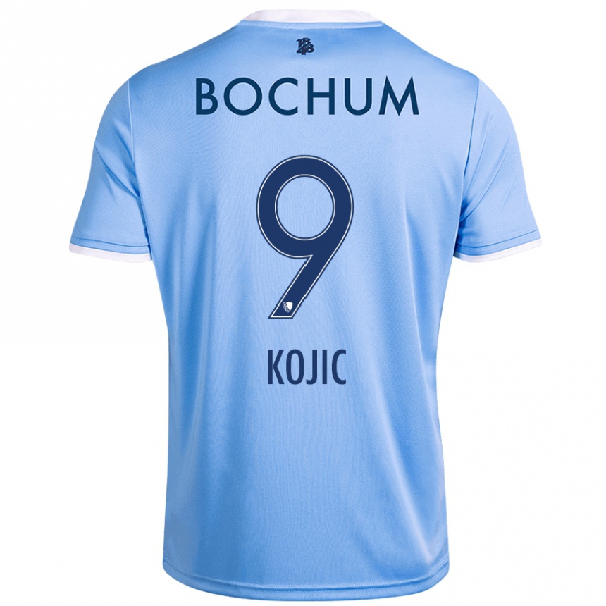 נשים כדורגל Semin Kojic #9 שמיים כחולים הרחק ג'רזי 2024/25