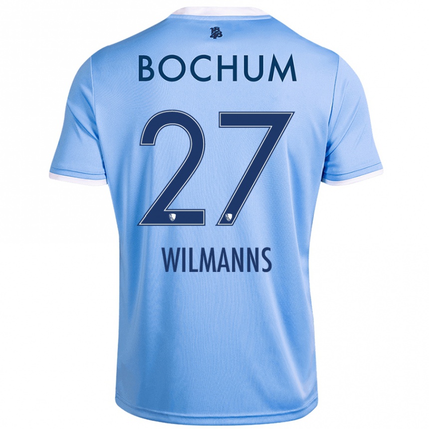 נשים כדורגל Anjo Wilmanns #27 שמיים כחולים הרחק ג'רזי 2024/25