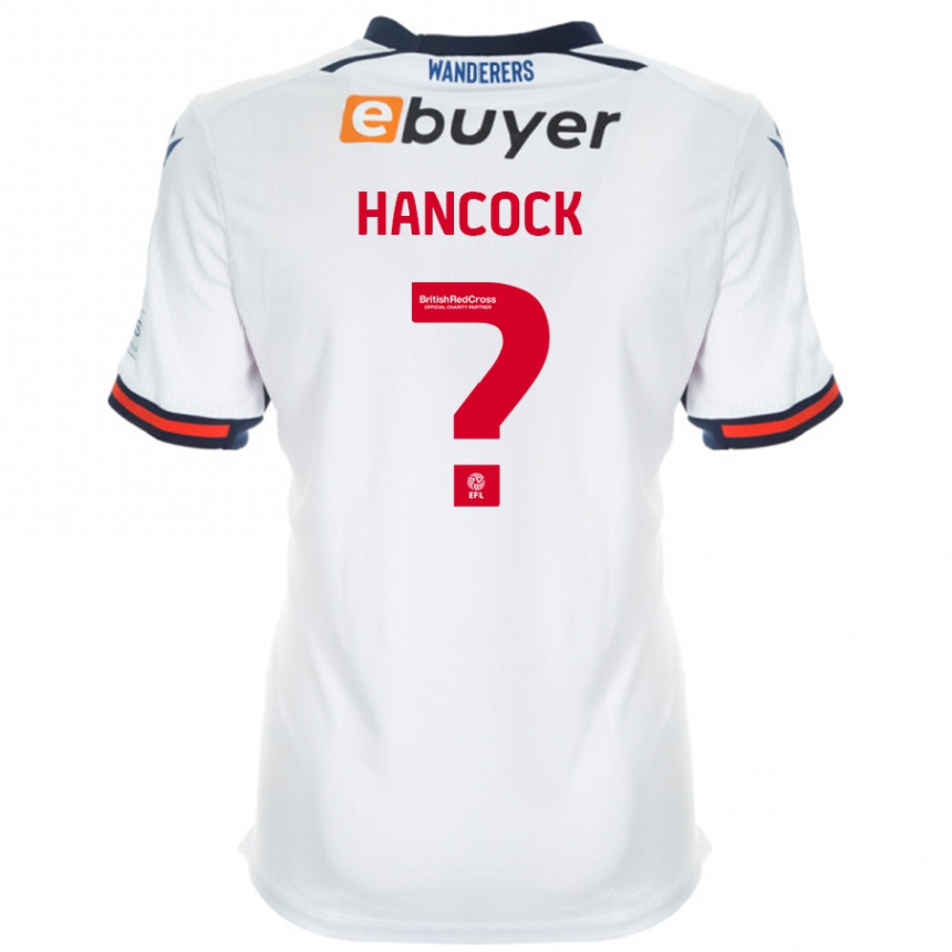 ילדים כדורגל Leah Hancock #0 לָבָן ג'רזי ביתית 2024/25