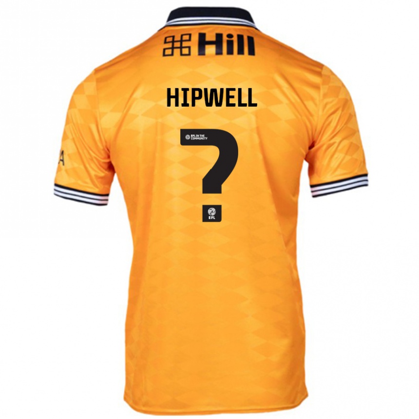 ילדים כדורגל Reece Hipwell #0 כָּתוֹם ג'רזי ביתית 2024/25