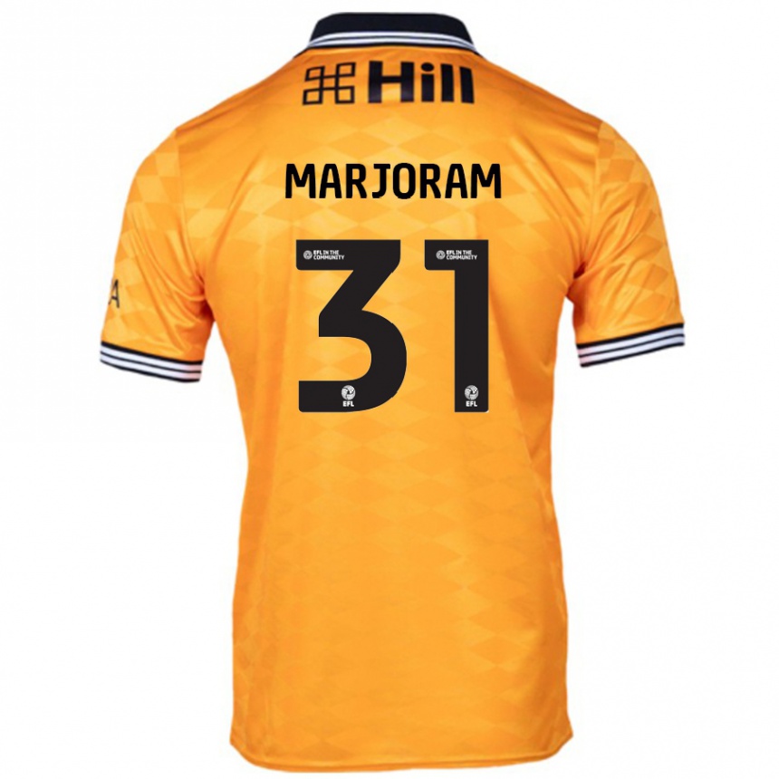 ילדים כדורגל Sophie Marjoram #31 כָּתוֹם ג'רזי ביתית 2024/25
