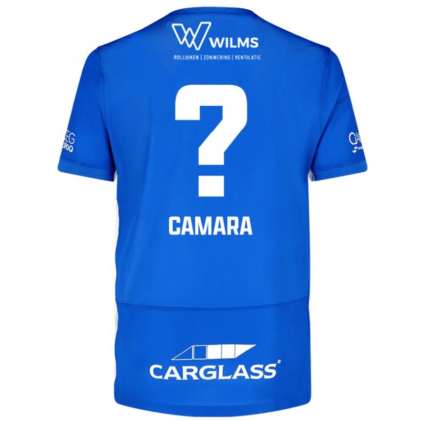 ילדים כדורגל Ali Camara #0 כְּחוֹל ג'רזי ביתית 2024/25